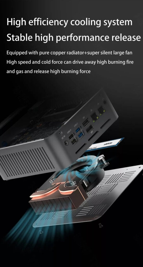 Efficient Cooling System, Stable Performance