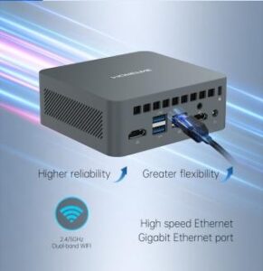 High speed EthernetGigabit Ethernet port