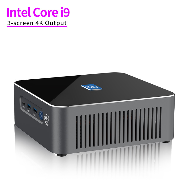 Intel Core i9 Mini PC ZKS600-4K Triple Screen, WiFi 6E, 64GB RAM