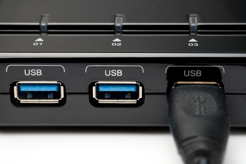 USB and Peripheral Ports