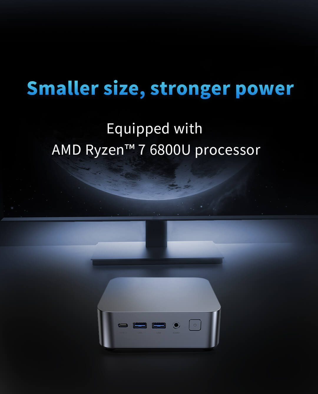 AMD Ryzen 7 Mini PC - Smaller, More Powerful