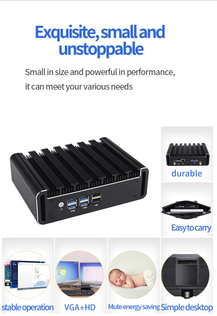 Exquisite Industrial Computer - Durable and Portable, Quiet and Efficient, and Versatile
