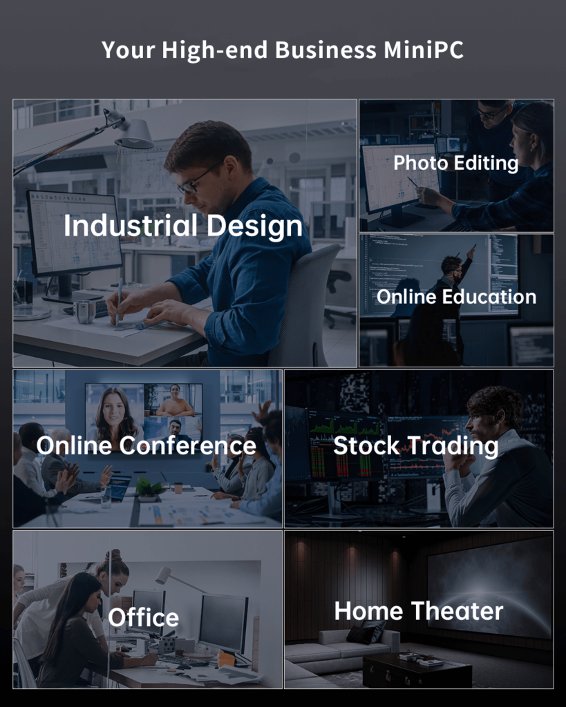 High-End Business Mini PC - Versatile for Work & Entertainment