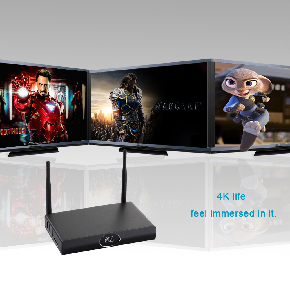 Immersive 4K Android TV Box for Multi-Screen Entertainment