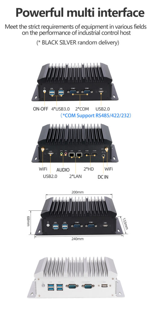 Powerful Multi-Interface Industrial PC