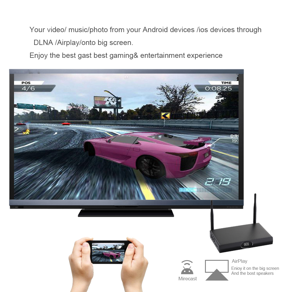 Stream from Mobile Devices to the Big Screen