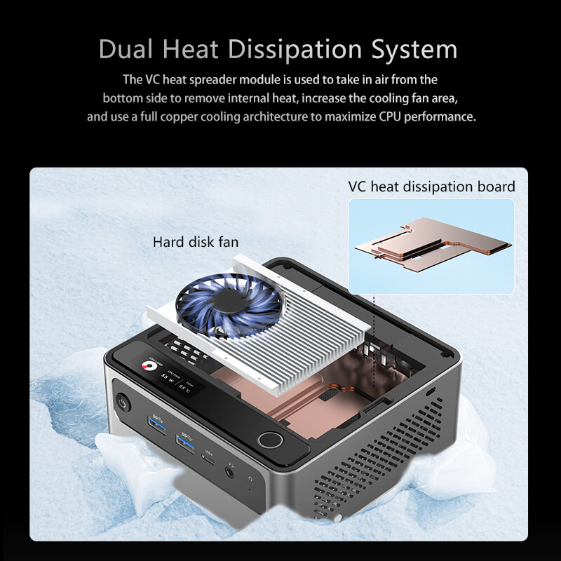 VC Heatsink + All-Copper Frame