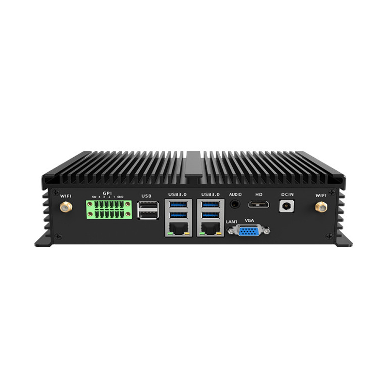 Heavy-Duty Industrial Computer – 2 LAN/6 COM, 16GB RAM & Fanless Cooling for Industrial Use